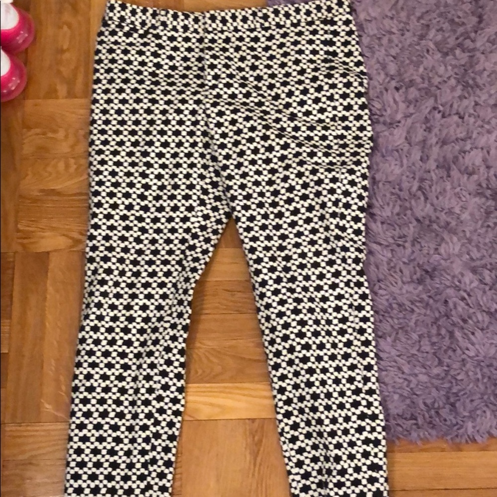 Straight legged pants